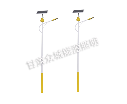 梨形元素轮台太阳能路灯 梨形元素轮台太阳能路灯